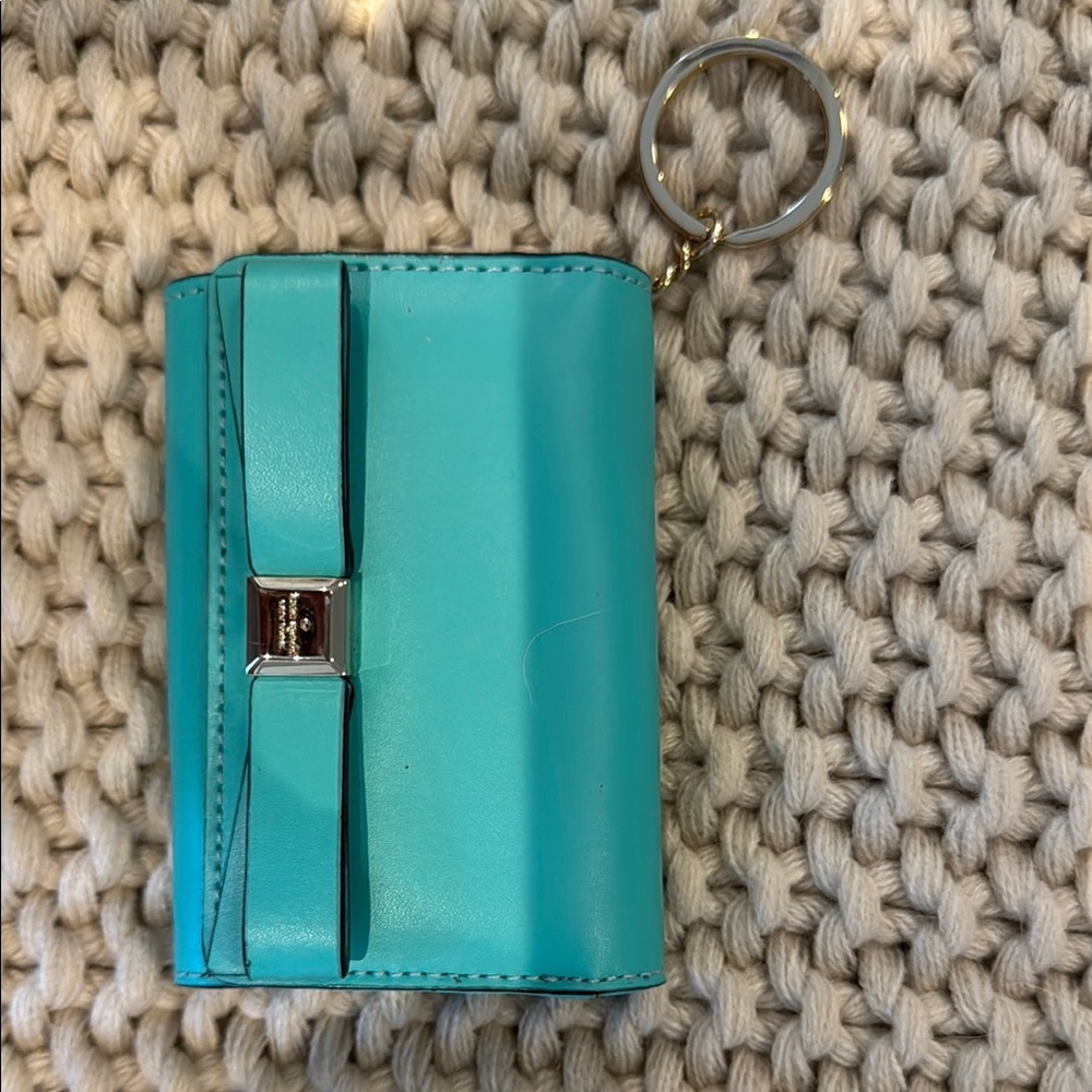 Turquoise Keychain Wallet